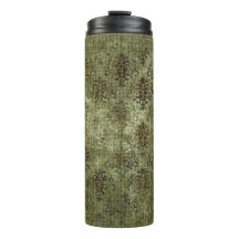 Cor damasco Vintage Burlap