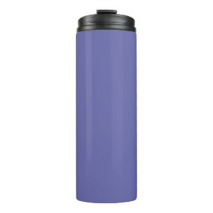 Garrafa Térmica Cor Sólida Violeta Muito Peri-winkle, Azul