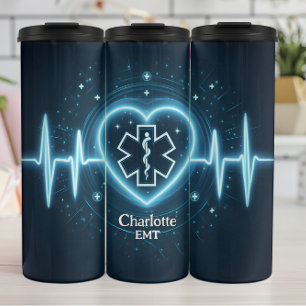 Garrafa Térmica Coração Pulsante de EMT Design Personalizável
