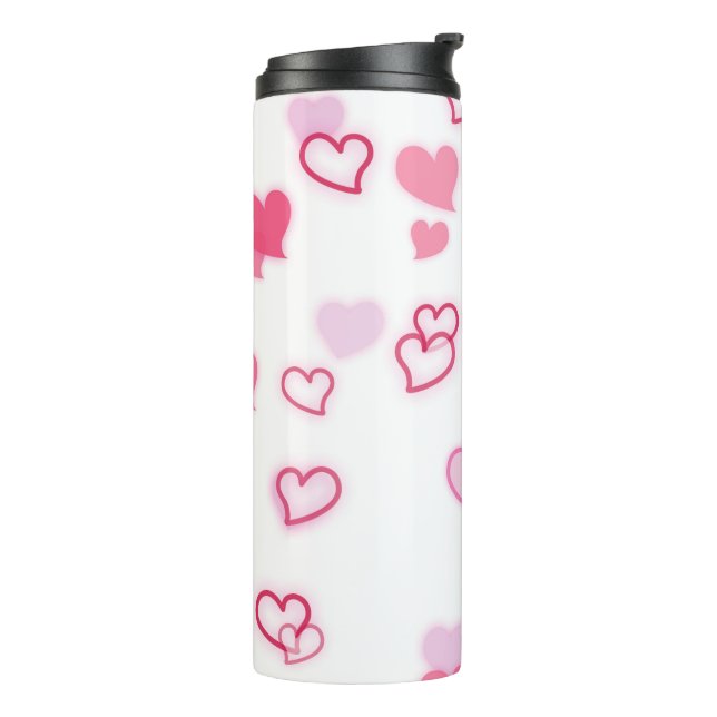 Garrafa Térmica Corações (Giro à esquerda)