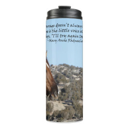 Garrafa Térmica Coragem nem sempre ruge