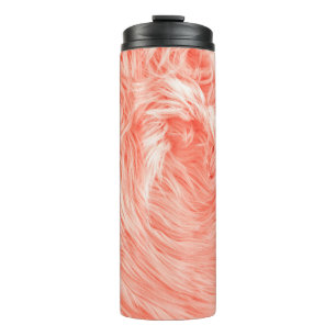 Garrafa Térmica Coral Fluffy Pele: Tendência 2019.