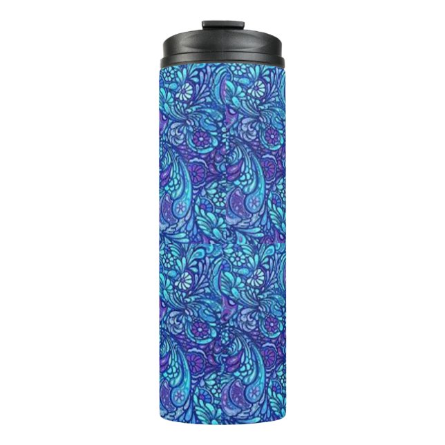 Garrafa Térmica Cores de estilos clássicos (Frente)