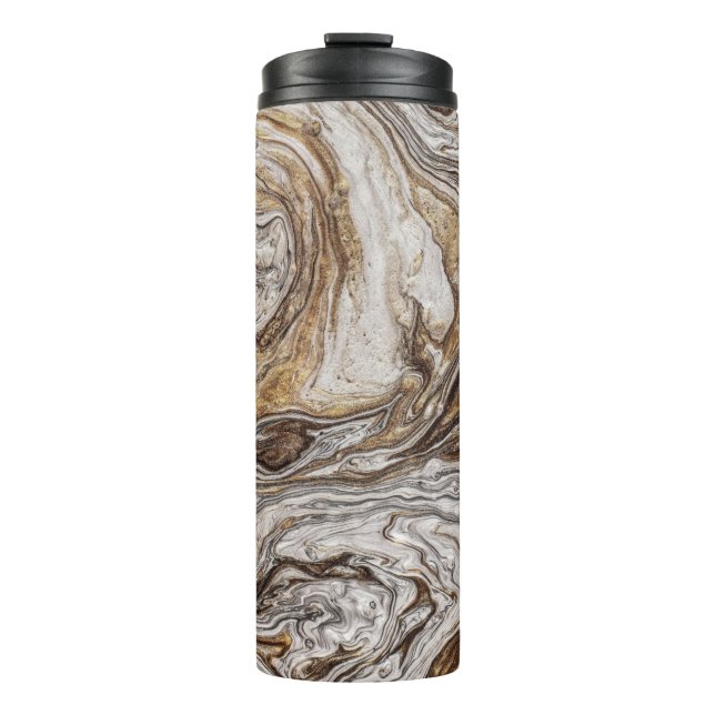 Garrafa Térmica cores marrons líquidas glamour 001 (Frente)