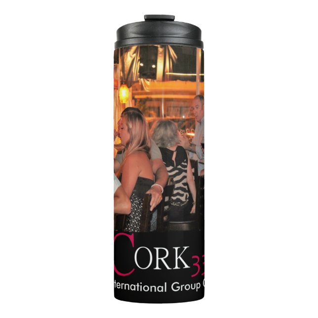 Garrafa Térmica Cork33 - Tumbler do café (Frente)