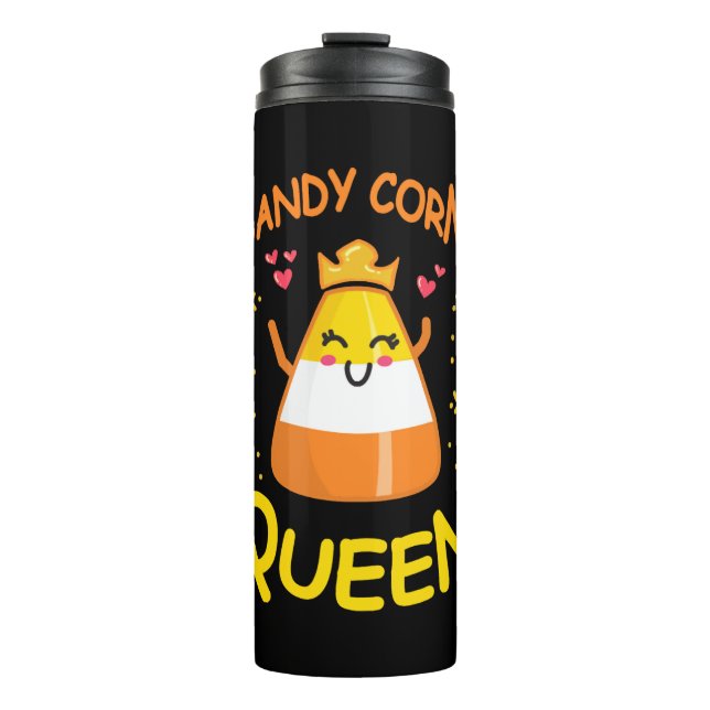 Garrafa Térmica Corno da Rainha Candy Fofo das Bruxas Kawaii (Frente)