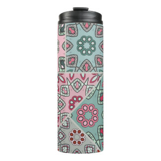 Garrafa Térmica Corpo Árabe Indiano Quilt Vintage