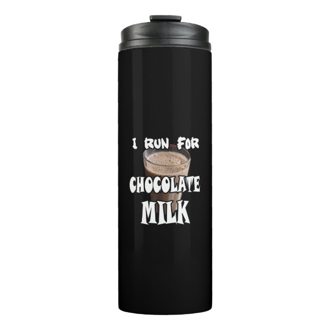 Garrafa Térmica Corro para Chocolate Milk Running (Frente)