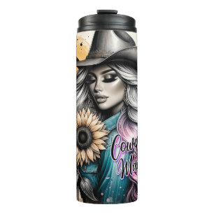 Garrafa Térmica Cowgirl Ocidental