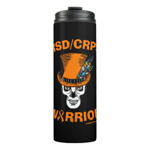 Garrafa Térmica Crânio/Chapéu...RSD/CRPS
