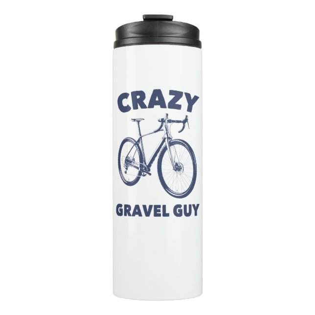 Garrafa Térmica Crazy Gravel Cara Cycling (Frente)