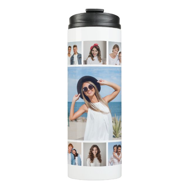Garrafa Térmica Create Your Own 11 Photo Collage (Frente)
