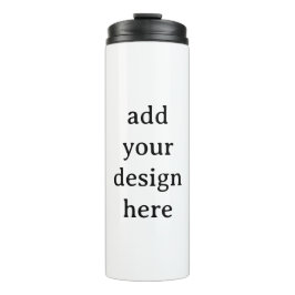 Garrafa Térmica Create Your Own Simple Custom 