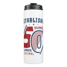 Garrafa Térmica Criado Há 50 Anos | Presente de aniversário Ideia 