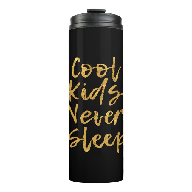Garrafa Térmica Crianças legal Nunca Dormem GT (Frente)