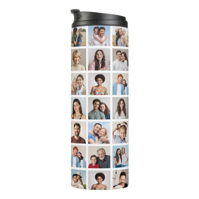 Garrafa Térmica Crie Sua Própria Colagem De Fotos 49 (Rotação à direita)