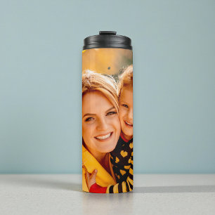 Garrafa Térmica Crie sua própria foto personalizada personalizada
