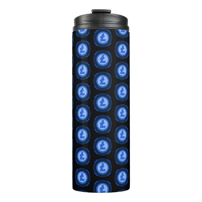 GARRAFA TÉRMICA CRIPTOMOEDA LITECOIN (Frente)