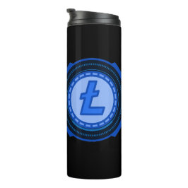 GARRAFA TÉRMICA CRIPTOMOEDA LITECOIN