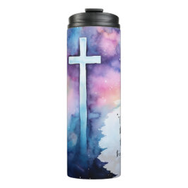 Garrafa Térmica Cristão Cristianismo Cristão Cristãos Deus Jesus