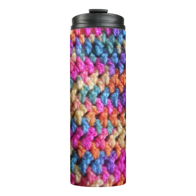Garrafa Térmica Crochet Thermal Tumbler (Frente)