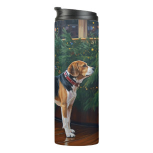 Garrafa Térmica Cruzeiro de Natal da Beagle: Delito de Férias Paws