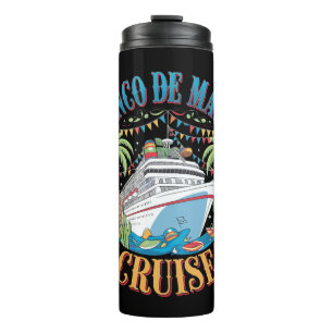 Garrafa Térmica Cruzeiro do Cinco De Mayo México Navio Mexicano Fe