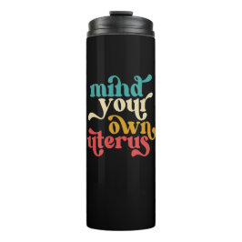 Garrafa Térmica Cuide do seu útero