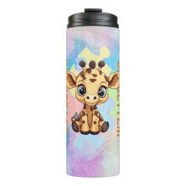 Garrafa Térmica Cuki affirmációk | SNI Zsiráf | egípcio