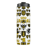 Cumes de heráldica, desenhos simbólicos.