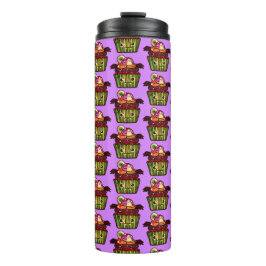 Garrafa Térmica Cupcake Spooky Halloween
