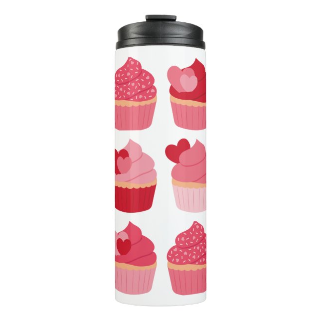 Garrafa Térmica Cupcakes (Frente)