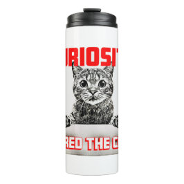 Garrafa Térmica Curiosidade Curou o Gato