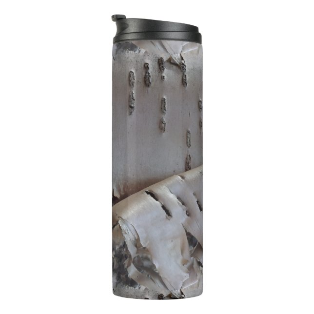 Garrafa Térmica Curly Birch Bark Tree Rustic (Rotação à direita)