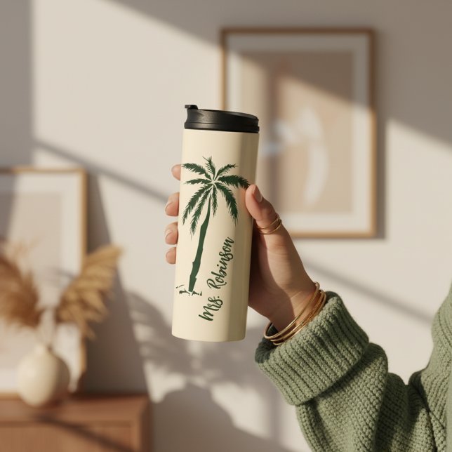 Garrafa Térmica Custom Hubby & Wifey Tumbler for Anniversary Gift (Just Married Thermal Tumbler – Personalized Gift for Newlywed Bride and Groom)