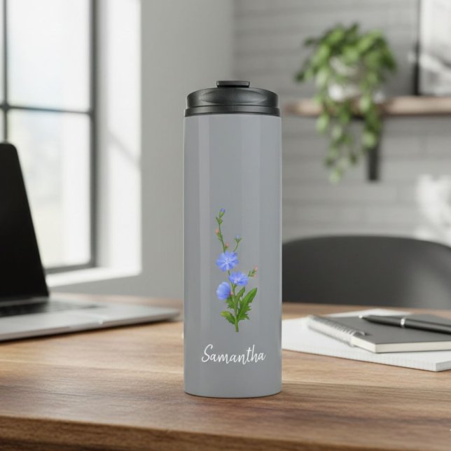 Garrafa Térmica Custom Insulated Travel Mugs | Unique Customizable (Criador carregado)