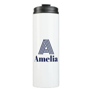 Garrafa Térmica Custom Name Water Bottle