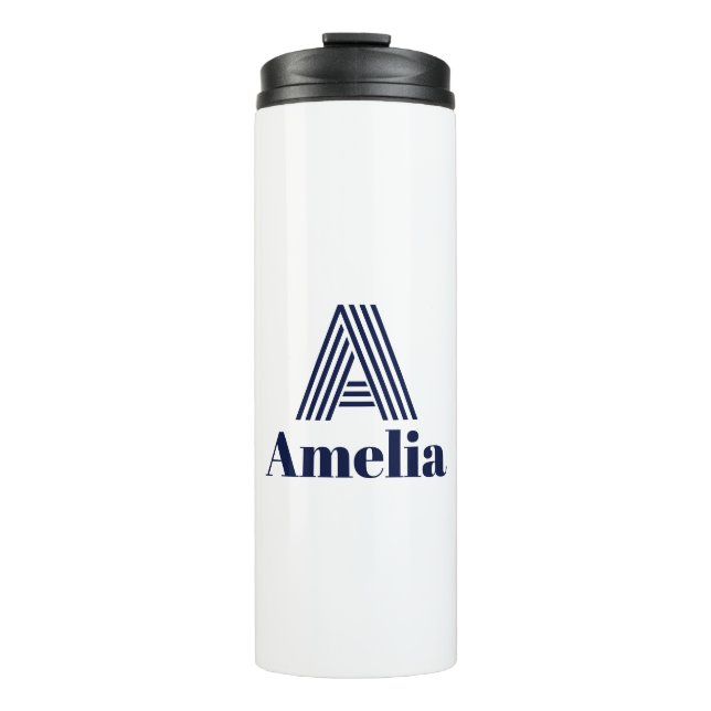 Garrafa Térmica Custom Name Water Bottle (Frente)
