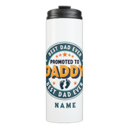 Garrafa Térmica Custom Personalized Name Gift for Dad