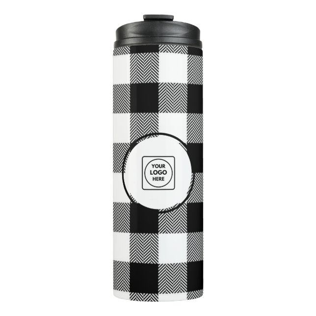 Garrafa Térmica Custom Round Business Logo Corporate Promotion (Frente)