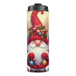 Garrafa Térmica Custom Santa Gnome Christmas Tumblr – Holiday Gift