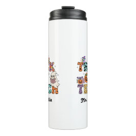Garrafa Térmica Custom Teacher Tumble, Custom Teacher Gift, Hallow