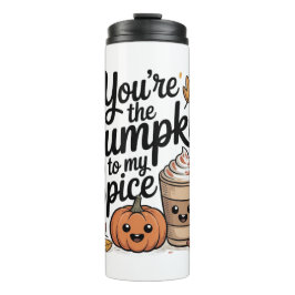 Garrafa Térmica Cute fall quote pumpkin spice season 