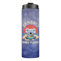 Cute Koala comendo Ramen Vintage Sunshine