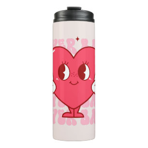 Garrafa Térmica Cute Lover Babe Heart