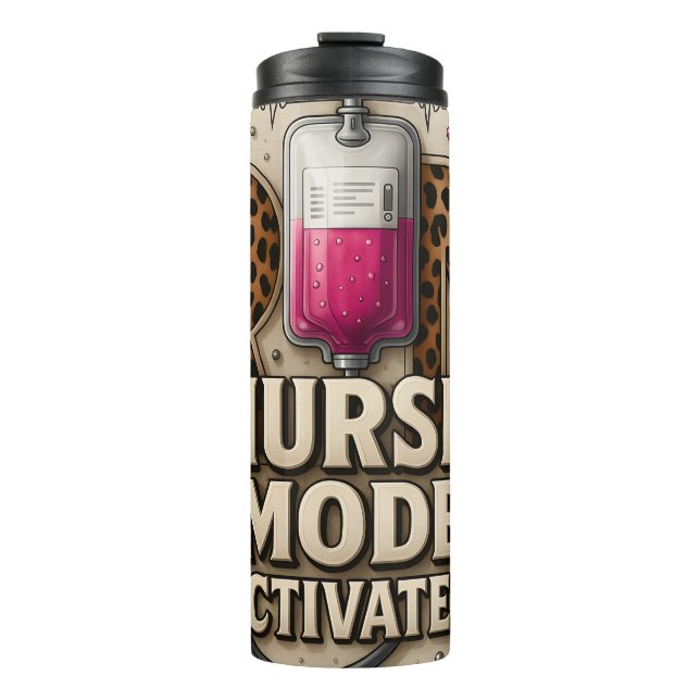 Garrafa Térmica Cute RN Nurse (Frente)