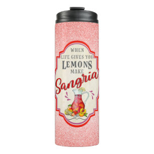 Garrafa Térmica Cute Sangria Tumbler