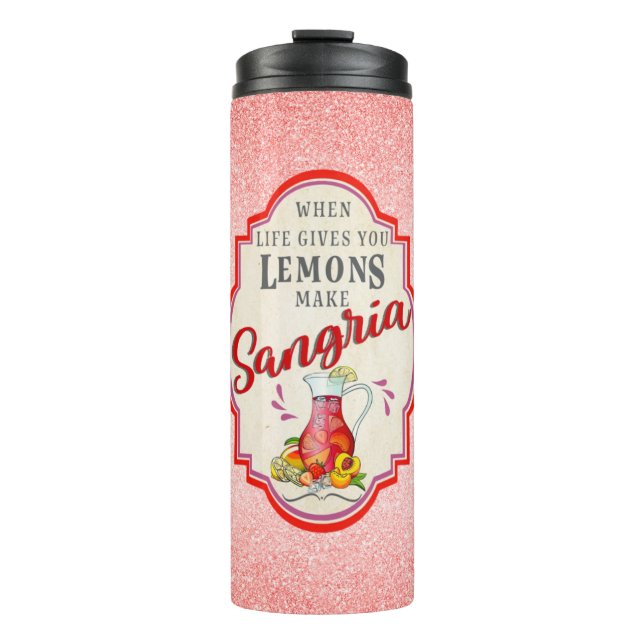 Garrafa Térmica Cute Sangria Tumbler (Frente)