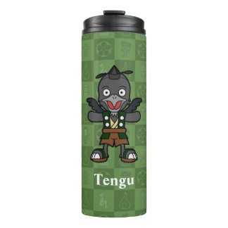Garrafa Térmica Cute Yokai Karasu Tengu | Folclore Japonês