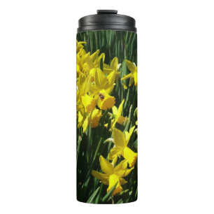 Garrafa Térmica Daffodils Amarelos I Flores De Mola Cheery